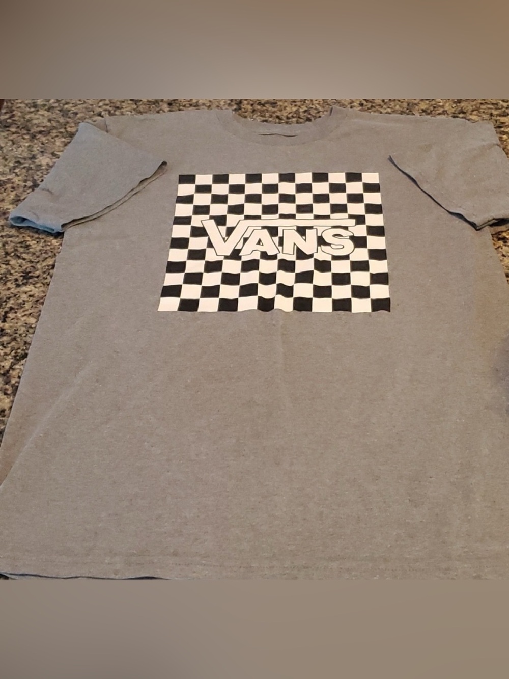 Vans men's medium t-shirt gray